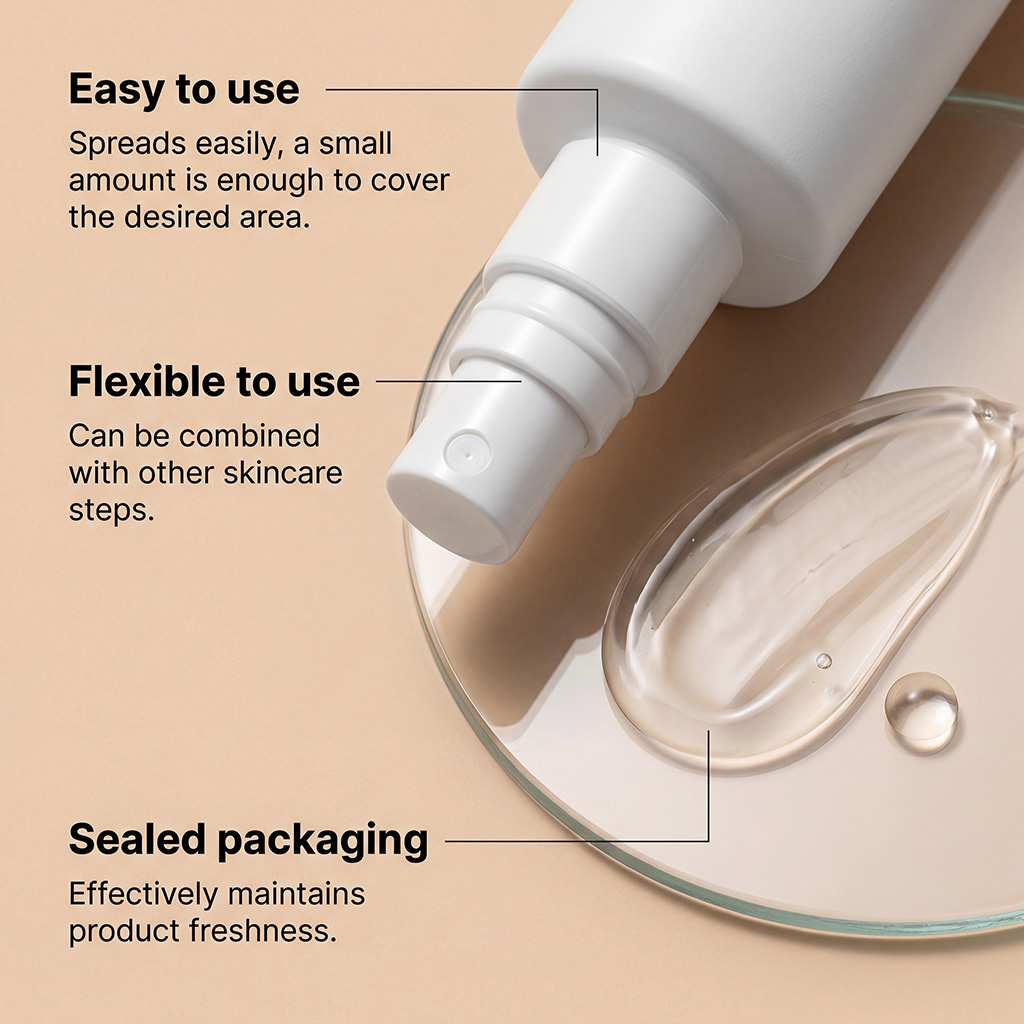 Local Skin Cleansing Care Spray Light Non Sticky Soften Skin Surface Cuticle Smooth Complexion Tender Delicate