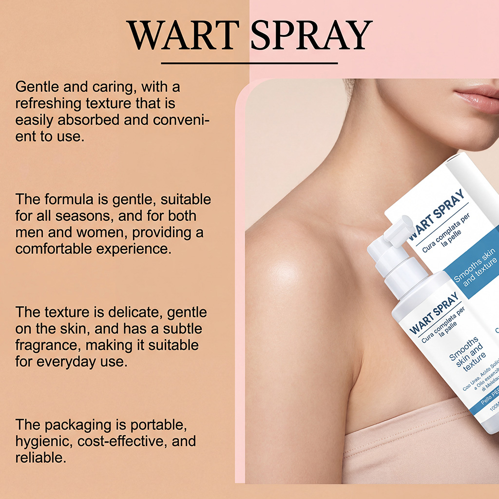 Local Skin Cleansing Care Spray Light Non Sticky Soften Skin Surface Cuticle Smooth Complexion Tender Delicate