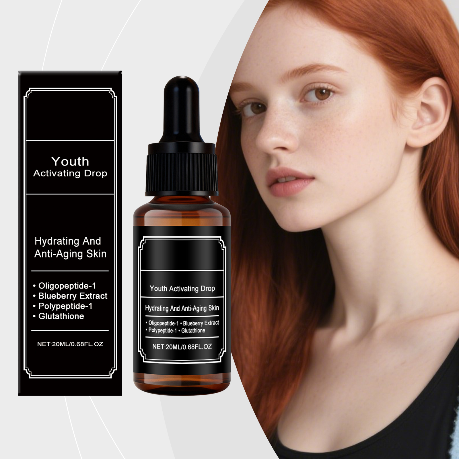 Moisturizing Essence Liquid Light Smooth Texture Soft Delicate Touch Nourish Facial Skin Care Daily Gentle Hydrating Repair