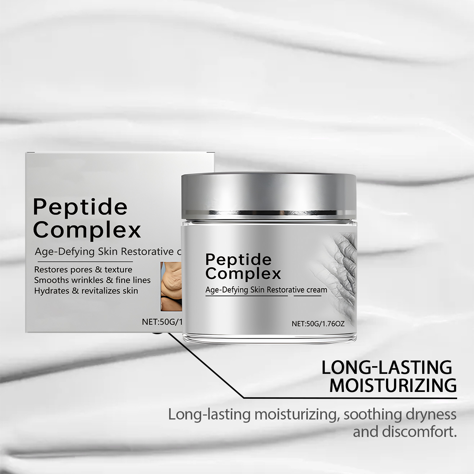 Body Moisturizing Care Cream Plant Ingredients Mild Hydrating Light Soft Skin Daily Rub Massage