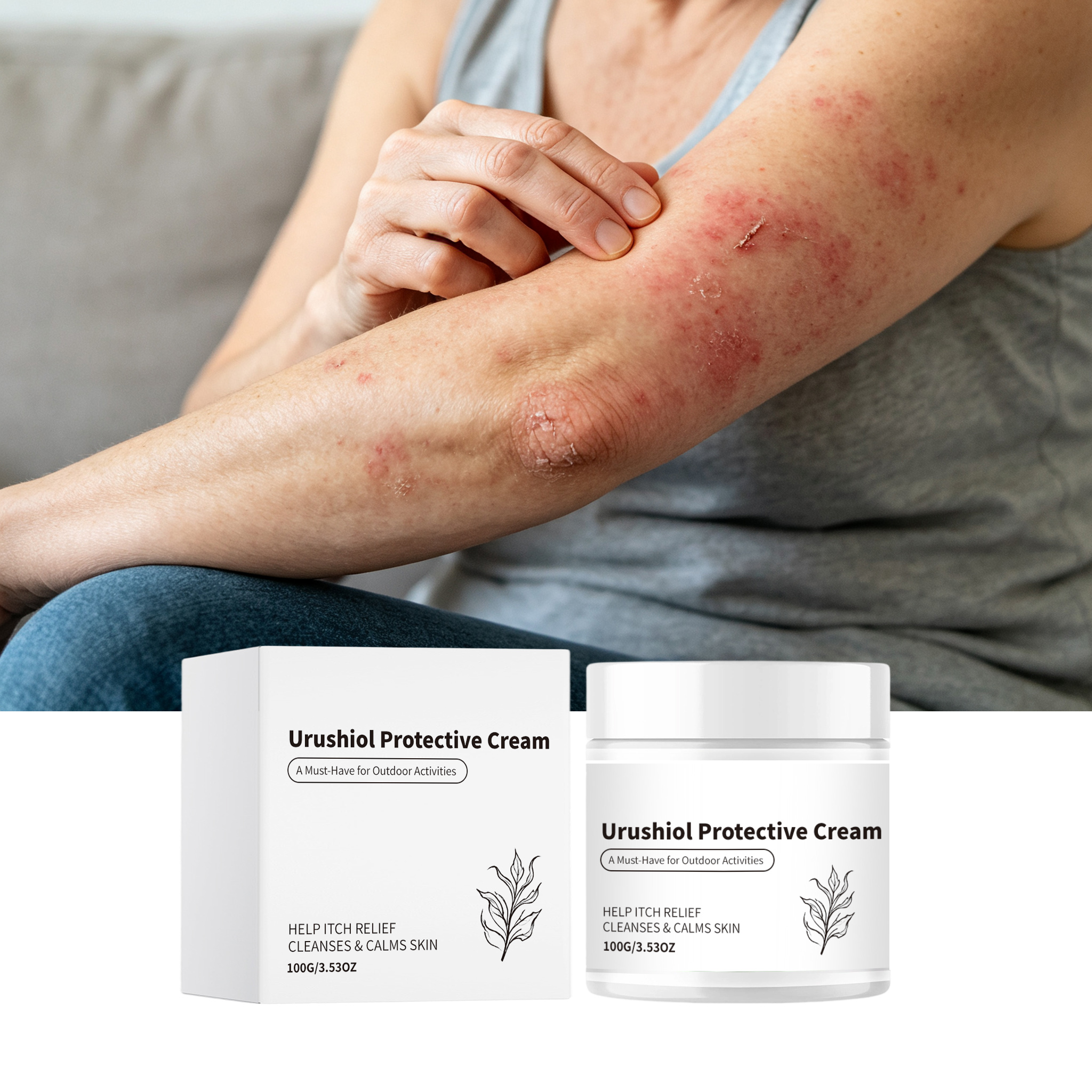 Skin Protection Cream Mild Care Smooth Application Daily Portable Outdoor Activity Body Skin Care Lotion