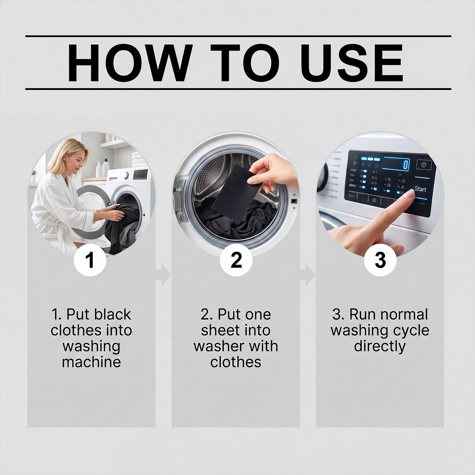 Clothes Darkening Sheets Brighten Black Shades Machine Wash Convenient Long Lasting Color Lock Fit Multiple Fabrics