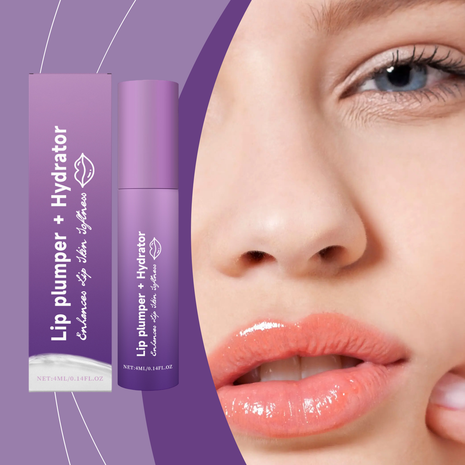 Moisturizing Repair Lip Balm Soft Smooth Shiny Relieve Dry Lips Skin Care Daily