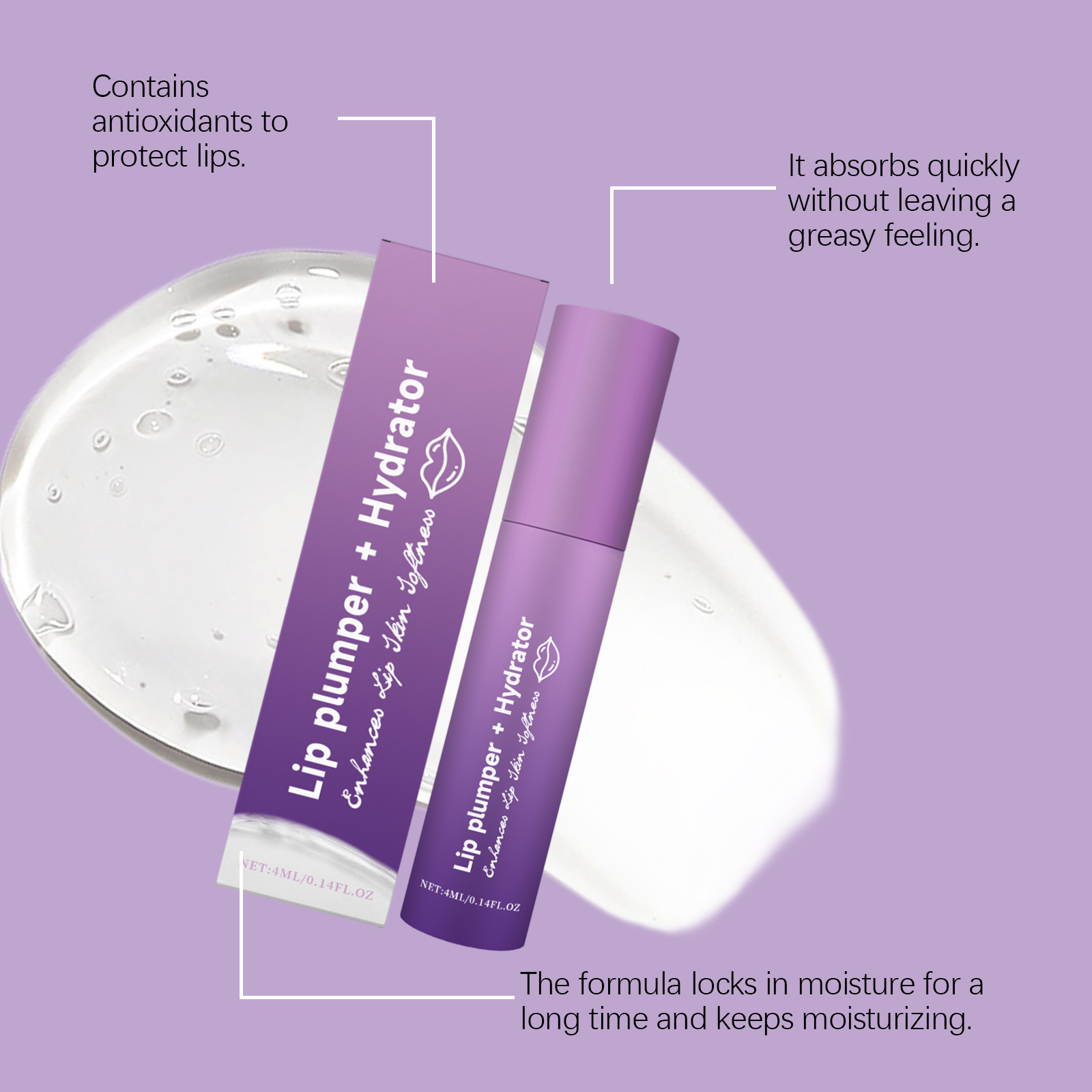 Moisturizing Repair Lip Balm Soft Smooth Shiny Relieve Dry Lips Skin Care Daily