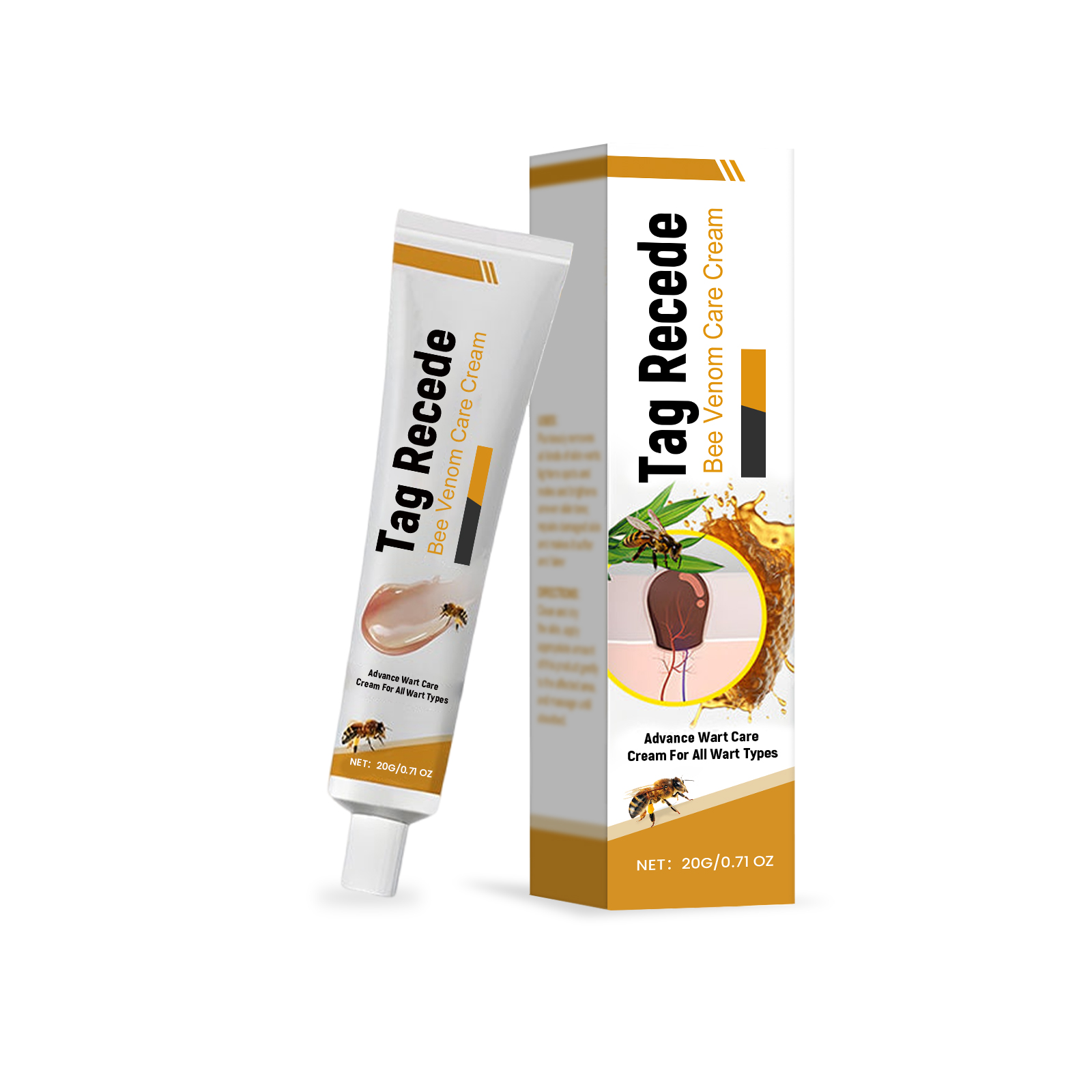 Bee Venom Care Ointment Mild Formula Cleansing Moisturizing Comfortable Easily Absorbed Smooth Body Skin Smear Care Cream