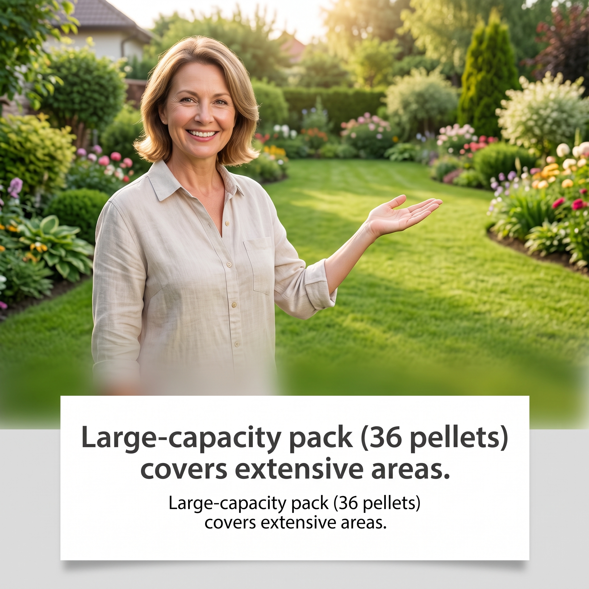 Deer Repellent Pellets Mild Natural Ingredients Outdoor Courtyard Pest Deterrent Supplies