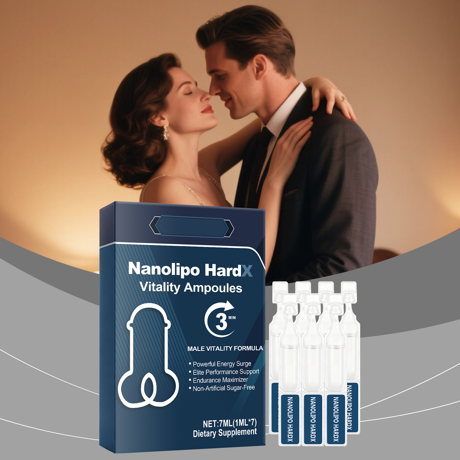 Men Vital Ampoule Mild Formula Boost Daily Condition Daily Care Male Body Dietary Supplement