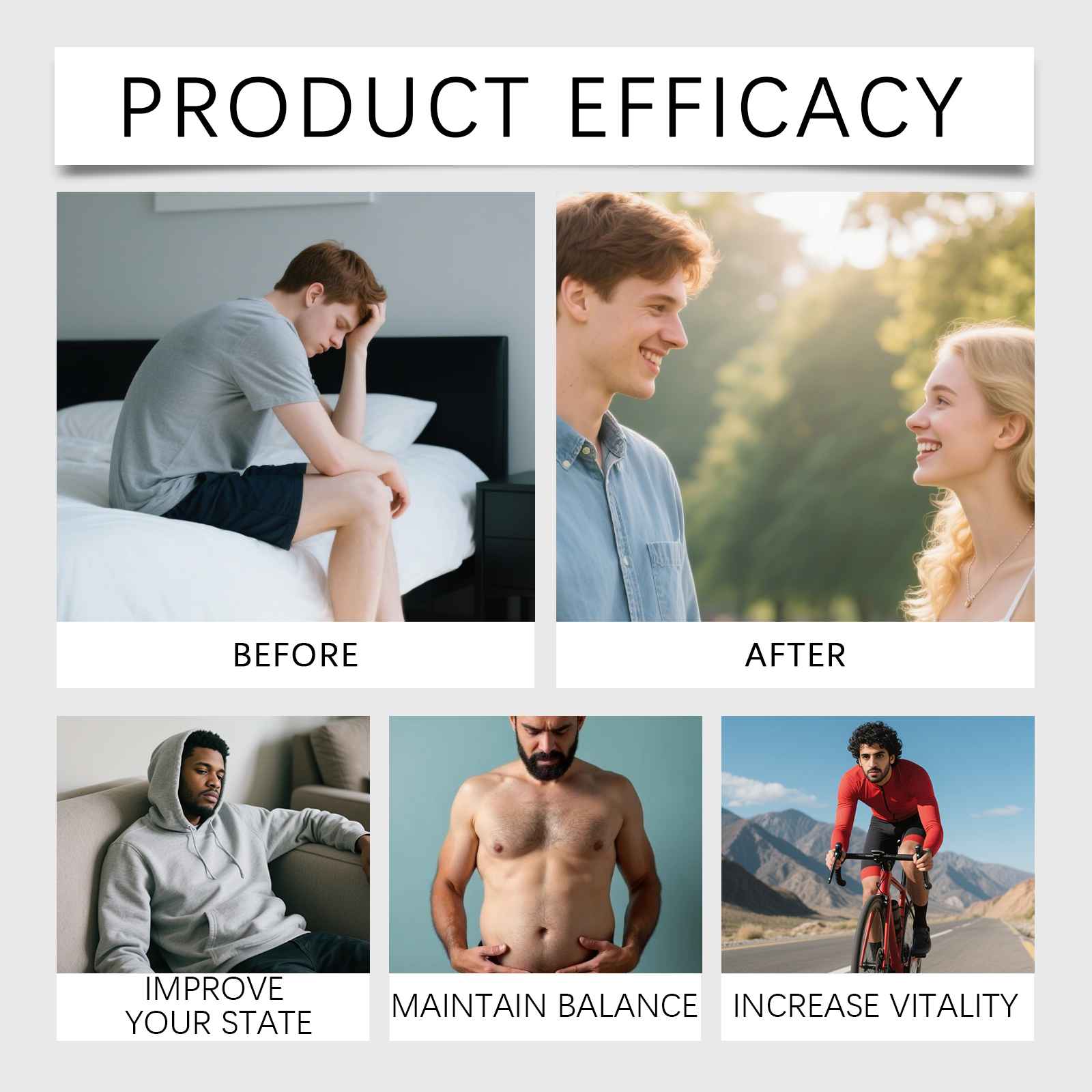 Men Vital Ampoule Mild Formula Boost Daily Condition Daily Care Male Body Dietary Supplement