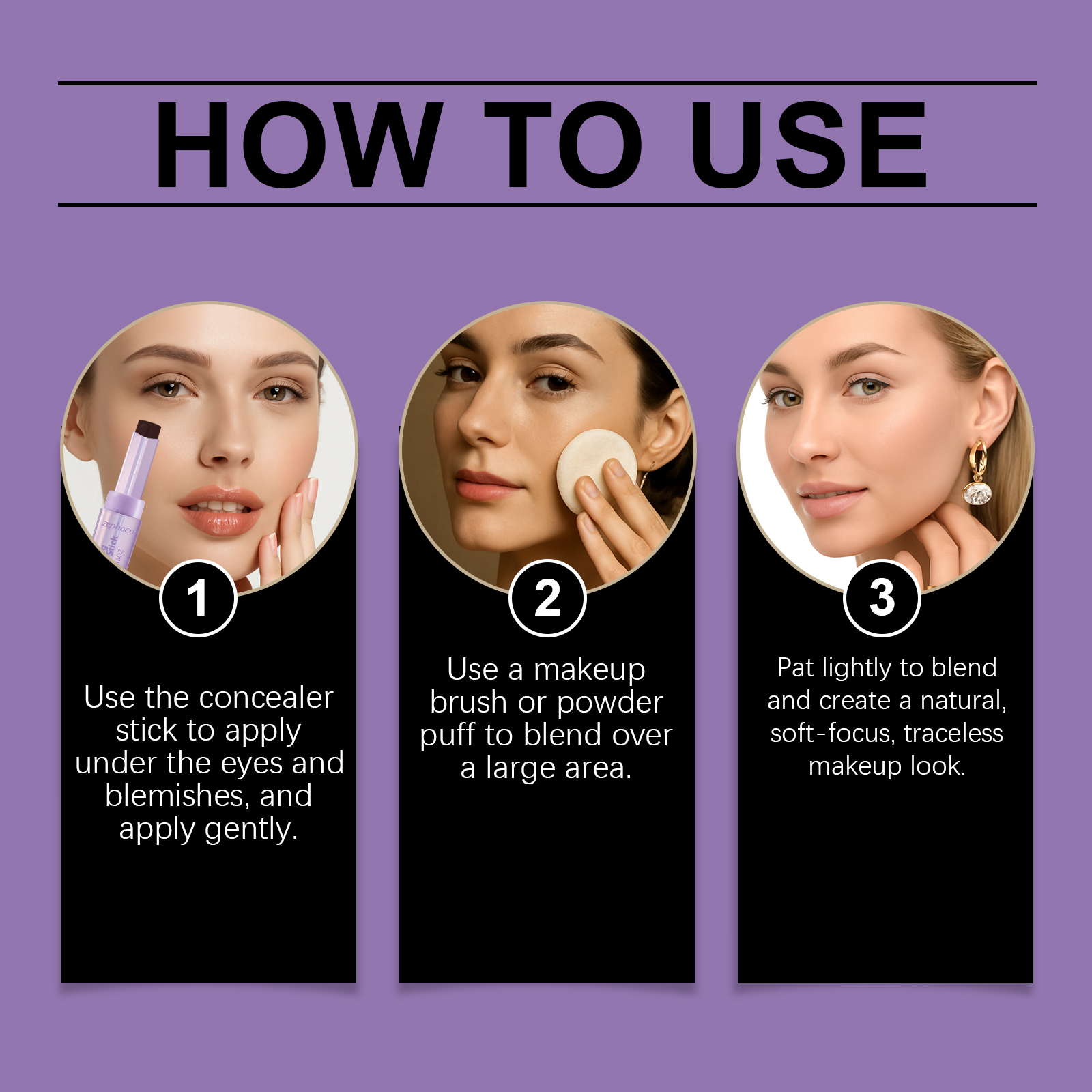 Contour Concealer Stick Natural Shade Daily Portable Face Smooth Nose Shadow Stereo Concealer Stick