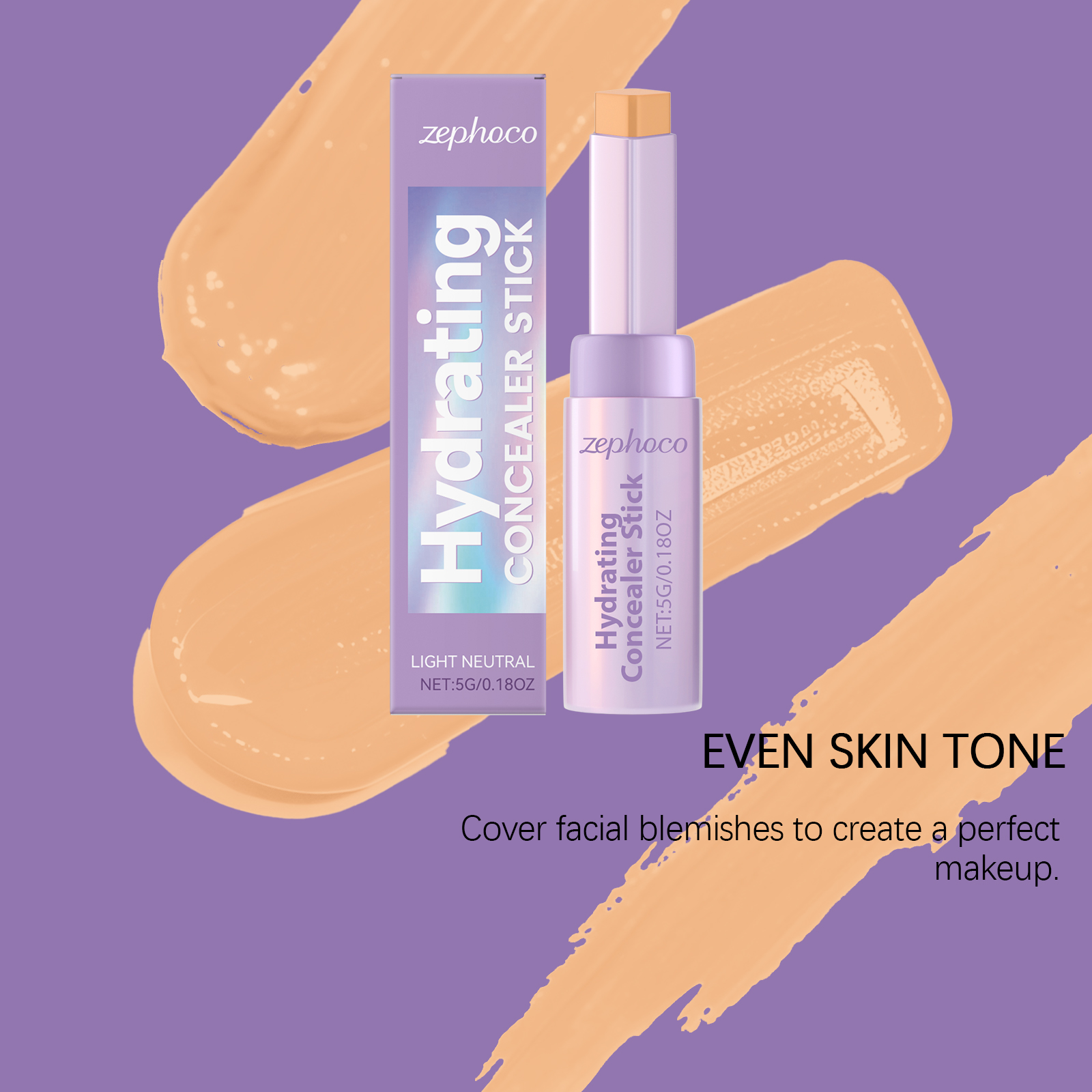 Contour Concealer Stick Natural Shade Daily Portable Face Smooth Nose Shadow Stereo Concealer Stick