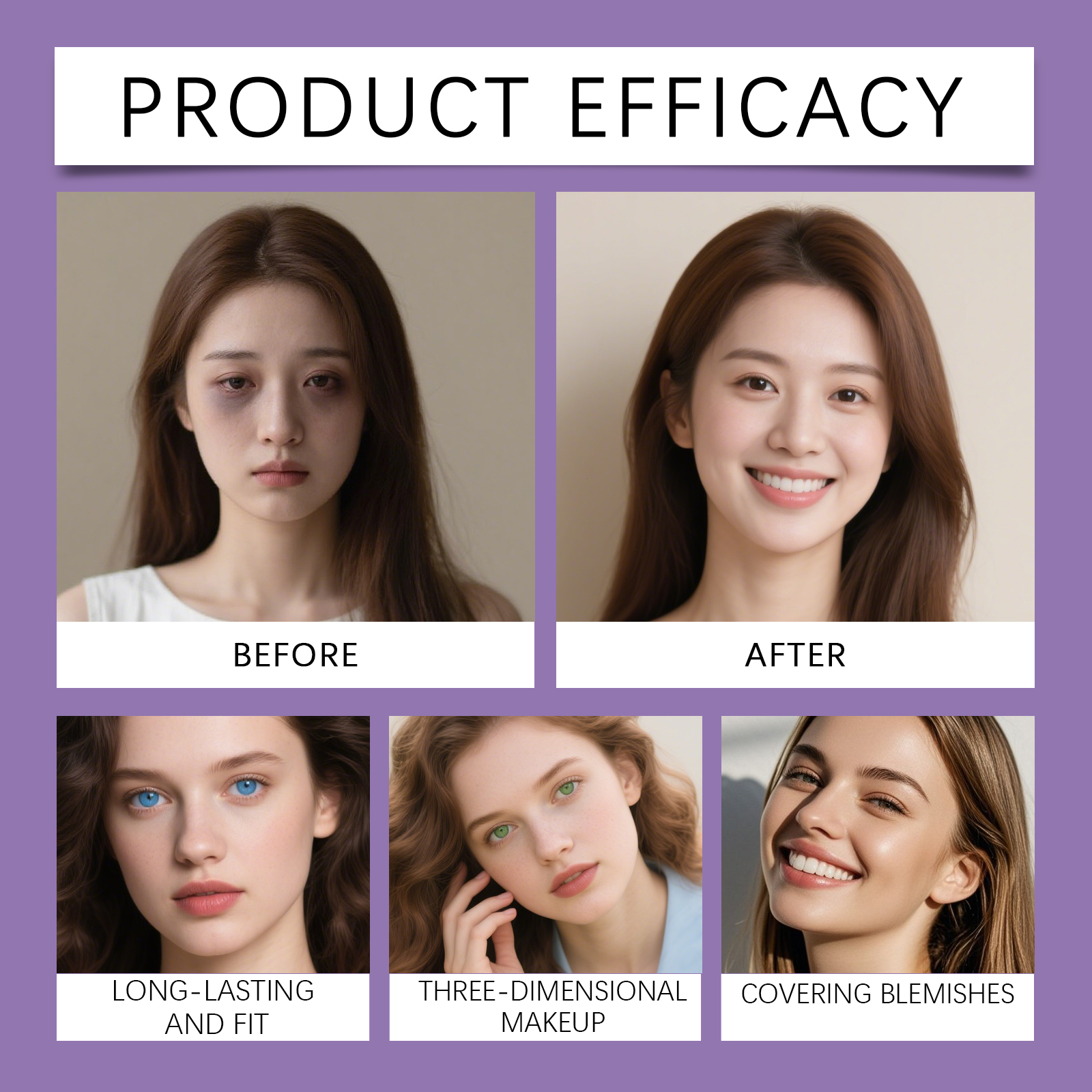 Contour Concealer Stick Natural Shade Daily Portable Face Smooth Nose Shadow Stereo Concealer Stick
