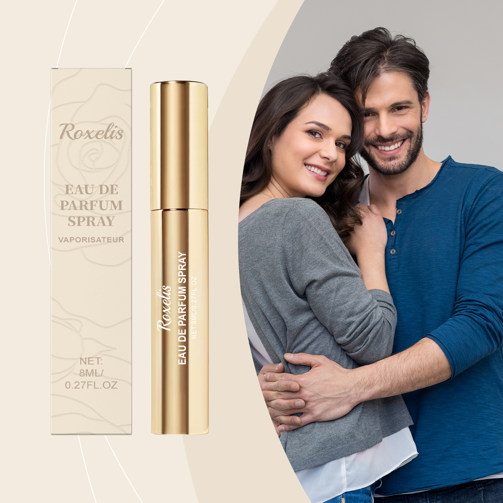 Charming Floral Woody Perfume Natural Fresh Scent Radiate Gentle Charm Long Lasting Daily Portable Fragrance