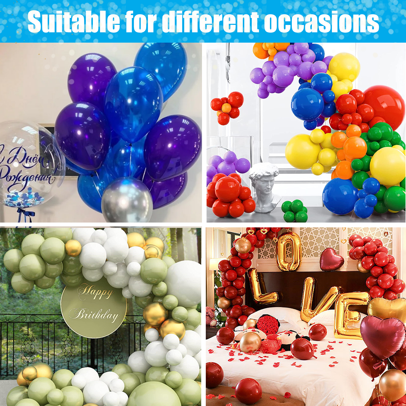 Balloon Shine Spray Silicone Emulsion Gloss Enhancer Anti Oxidation Fade Resistant Party Decoration 100ml