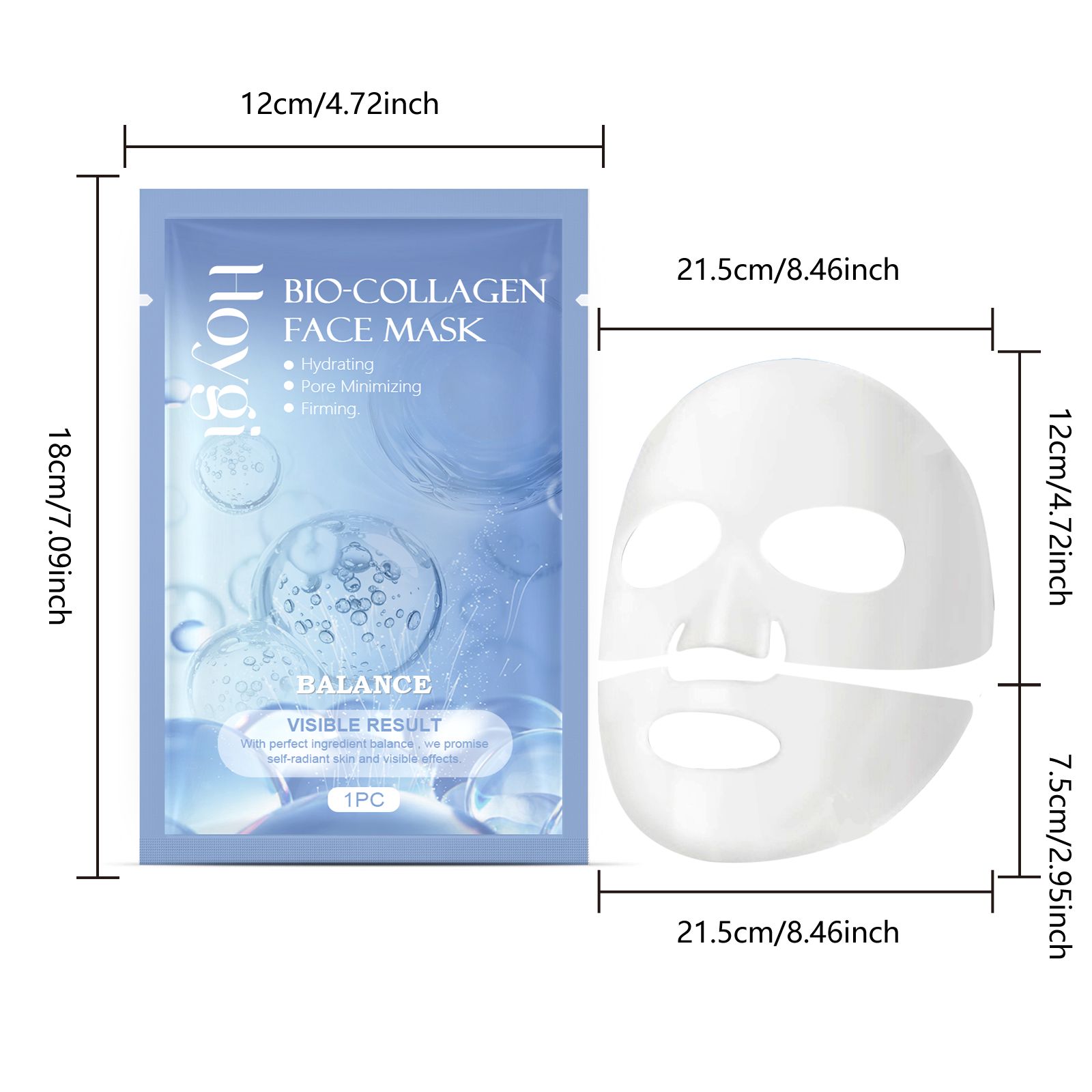 Collagen Moisturizing Face Mask Hydrating Nourishing Refreshing For Daily Skin Care