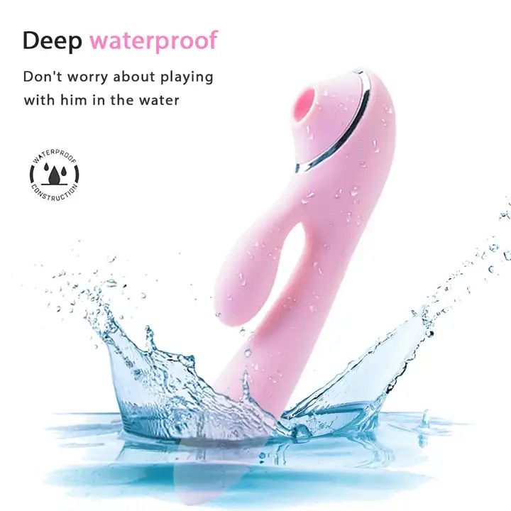 (Pink) Sucking Vibrator Adult Toys Masturbation Dildo For Women Massager Wand Plus Variable Frequency Vibrating Wand 10 Frequency Silicone Quiet Design