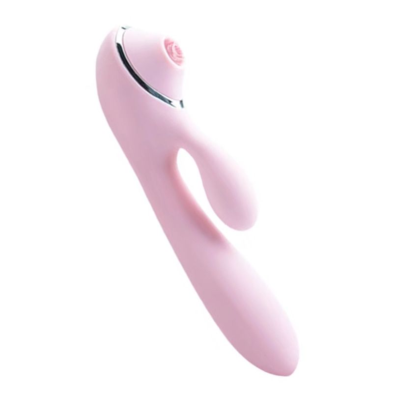 (Pink) Sucking Vibrator Adult Toys Masturbation Dildo For Women Massager Wand Plus Variable Frequency Vibrating Wand 10 Frequency Silicone Quiet Design