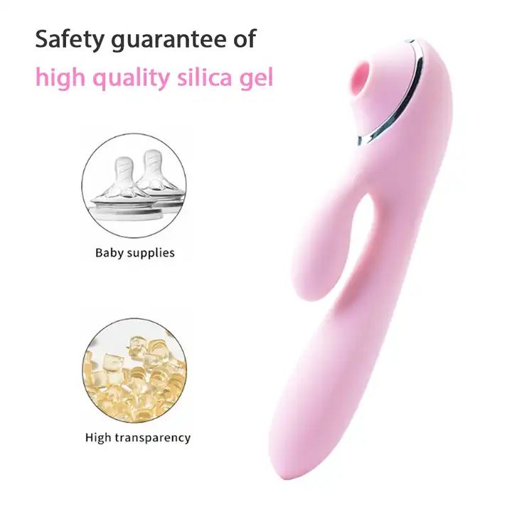 (Pink) Sucking Vibrator Adult Toys Masturbation Dildo For Women Massager Wand Plus Variable Frequency Vibrating Wand 10 Frequency Silicone Quiet Design