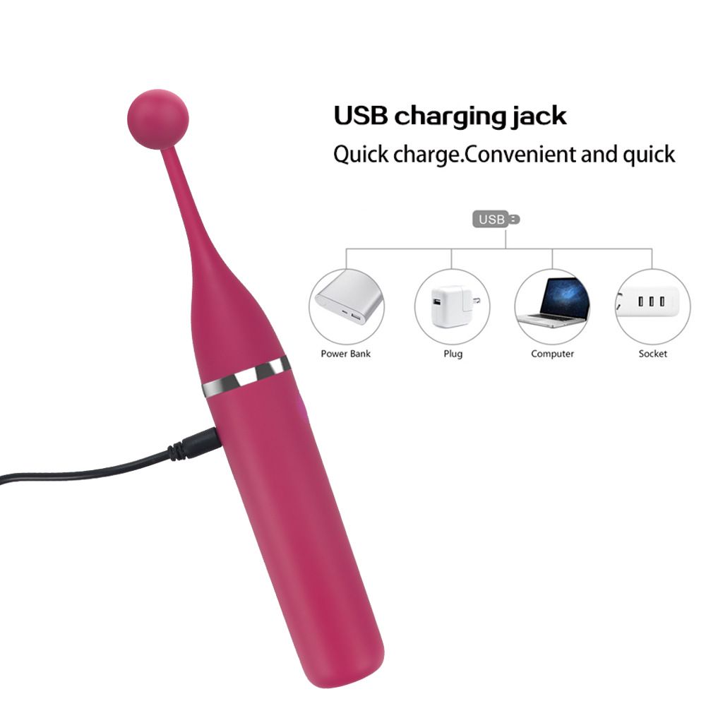 (Rose Red) Sex Toys Massager for Women Adult Products Rechargeable G Spot Vibrator For Women War God Clitoral Massage AV Wand Stimulator
