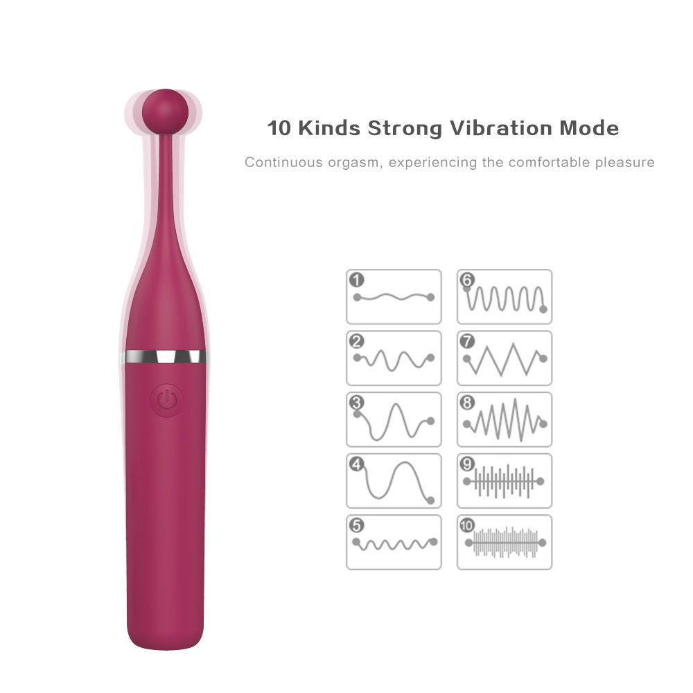 (Rose Red) Sex Toys Massager for Women Adult Products Rechargeable G Spot Vibrator For Women War God Clitoral Massage AV Wand Stimulator