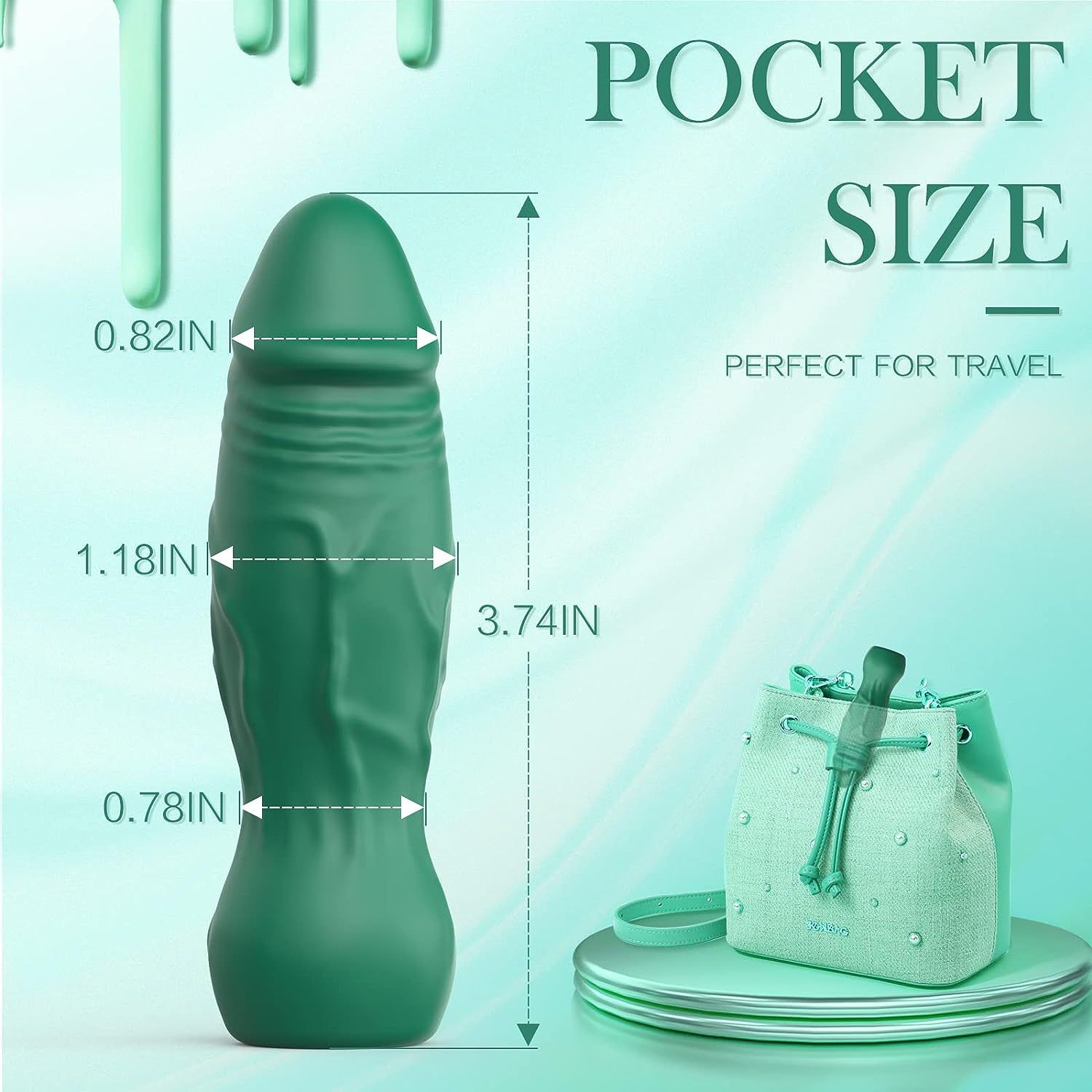 (Purple) Women Vibrator Dildo Flirting Mini Love Egg G-Spot Vibrators 11 Frequency Strong Vibration Adult Female Masturbation Product