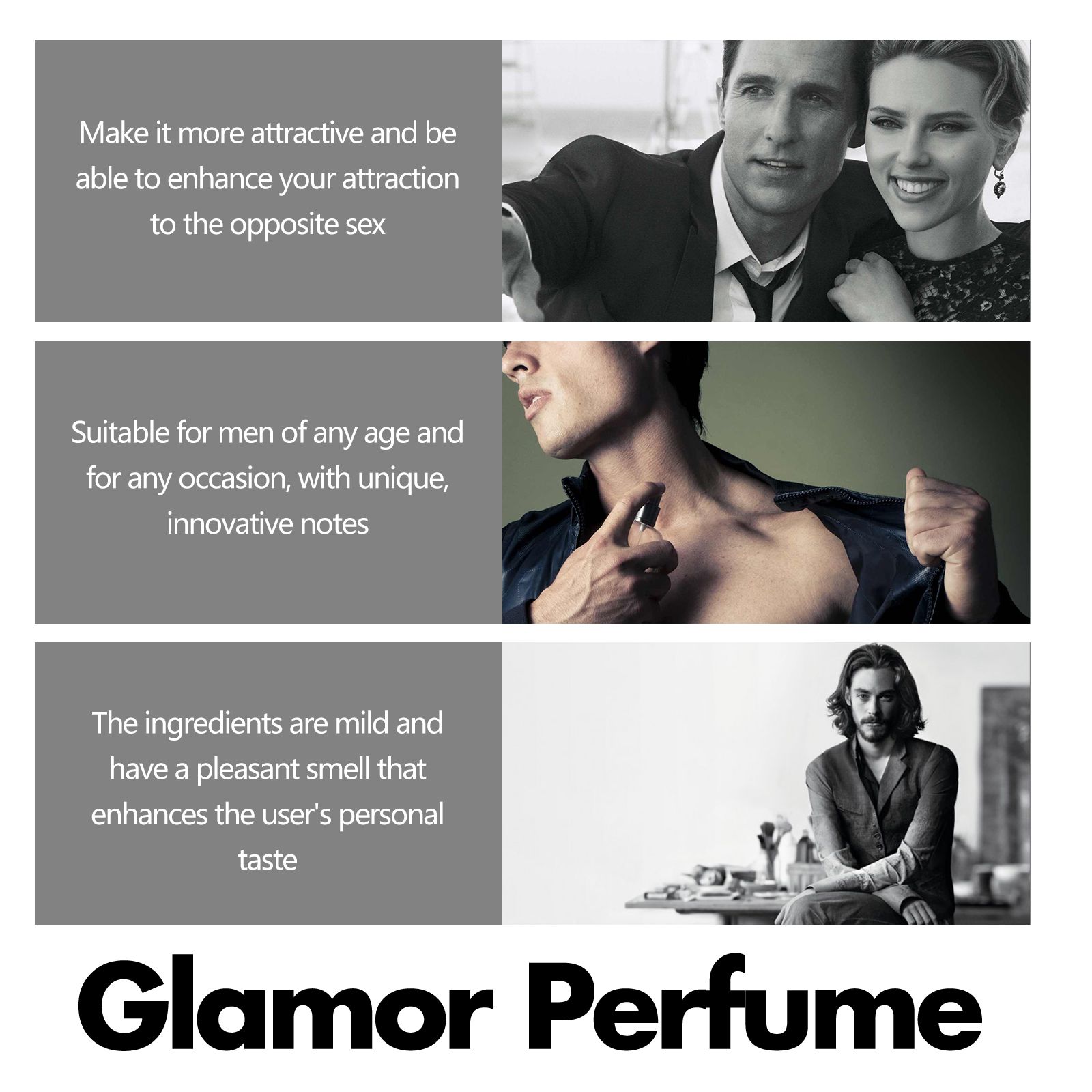 Pheromone Perfume Fresh Long Lasting Natural Scent For Dating And Daily Wear