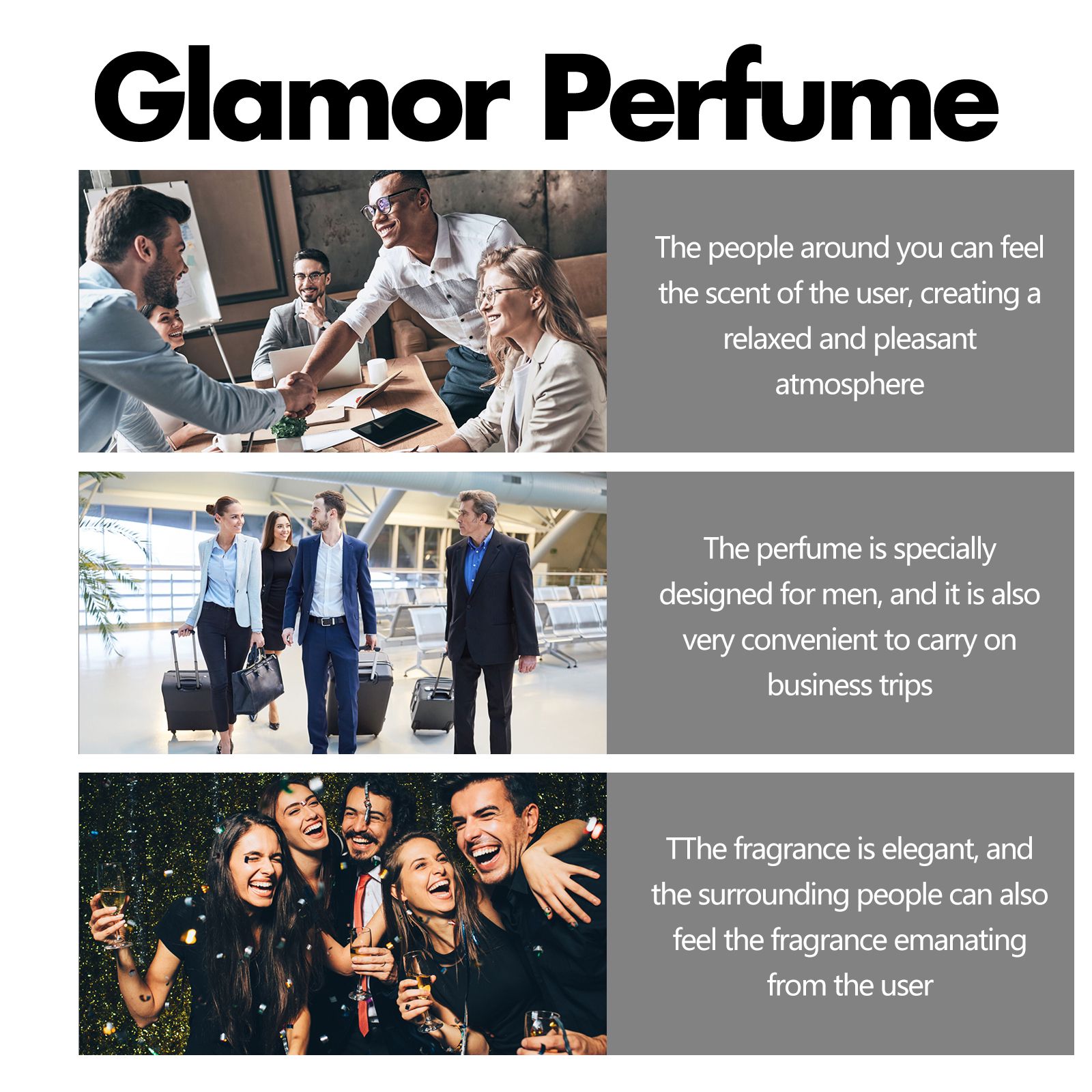 Pheromone Perfume Fresh Long Lasting Natural Scent For Dating And Daily Wear