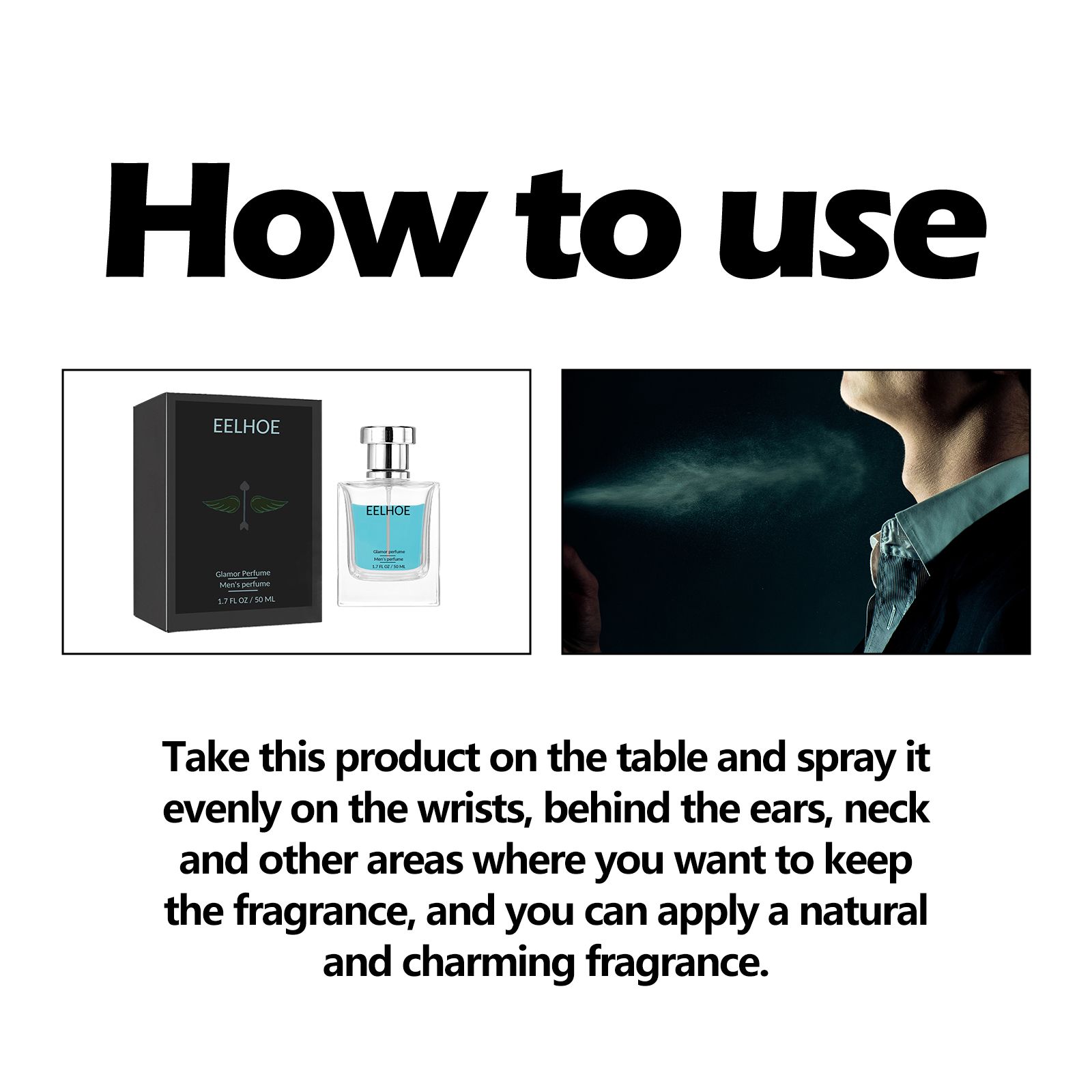 Pheromone Perfume Fresh Long Lasting Natural Scent For Dating And Daily Wear