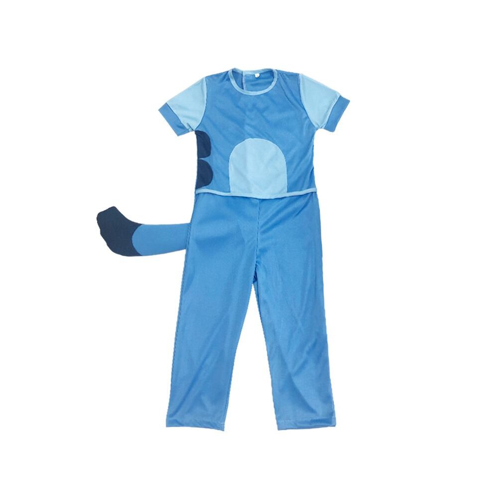 (L) The Bluey Family Children'S Animation Cosplay Costumes Halloween Stage Costumes