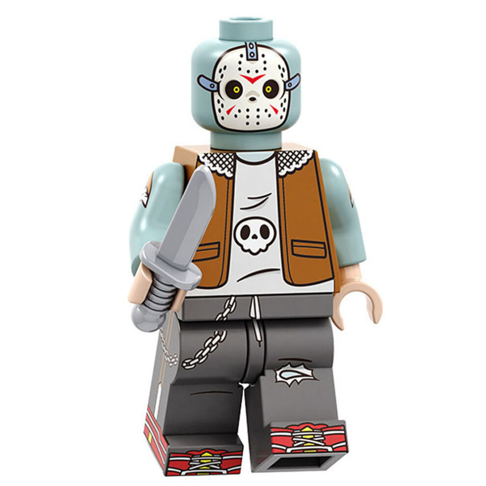 16PCS Halloween Vampire Witch Pumpkin Man Lego Man