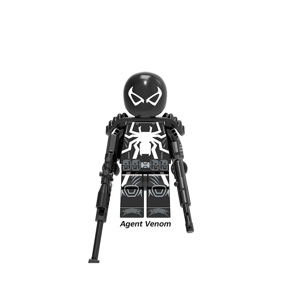 8PCS Spider-man Venom Minifigures Toys Fit Lego