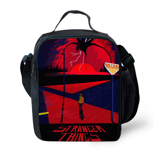 Stranger Thing Lunch Bags Thermal Insulated Cooler