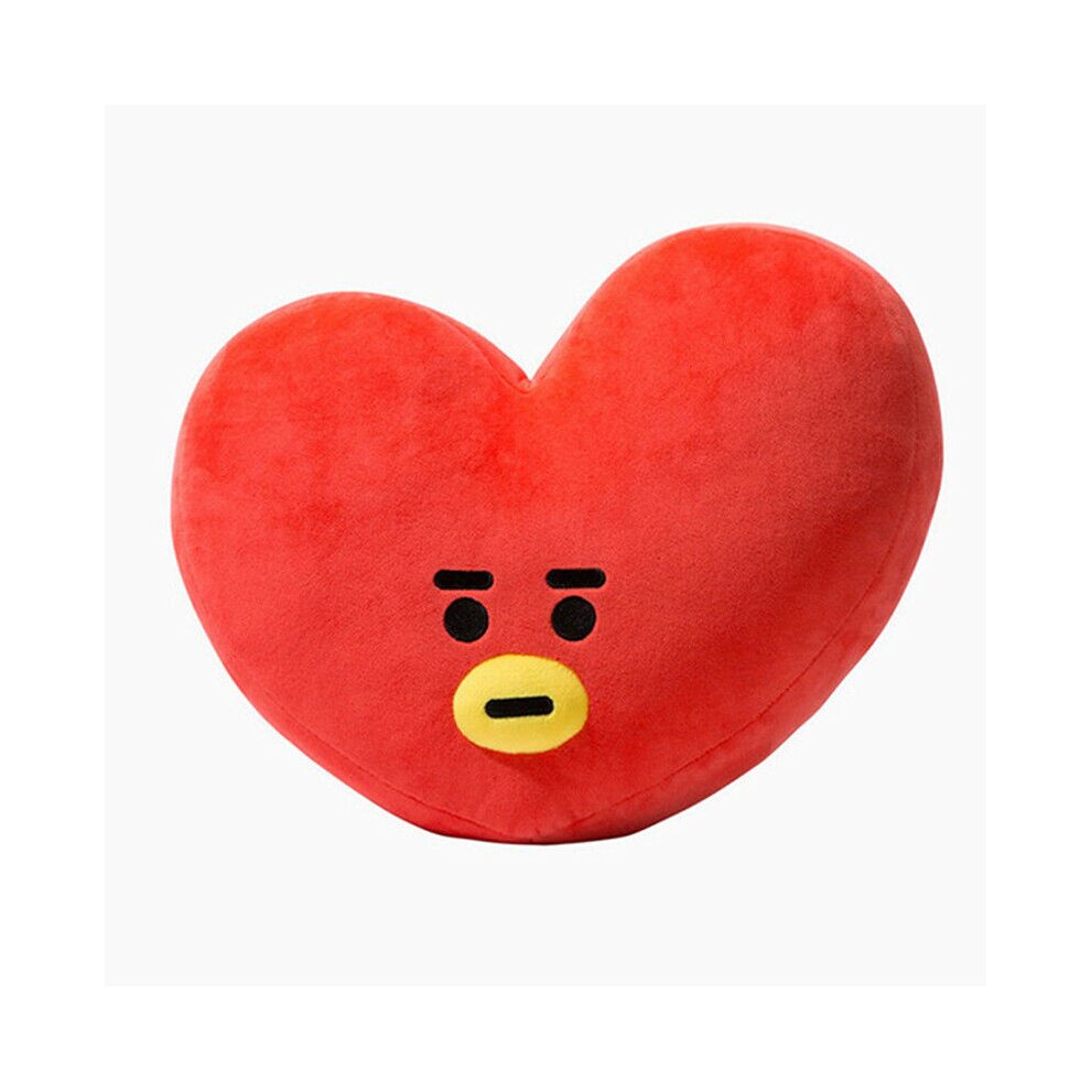 (TATA, 30*40cm) Hot Plush Pillow Doll Cushion Cute Toys KPOP BTS BT21 TATA SHOOKY RJ SUG