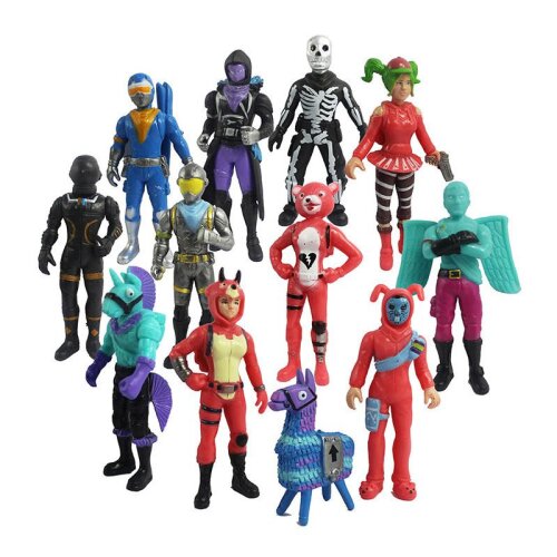 12pc Fortnight Fortnite PVC Action Figure Pack Game Collection Toy Doll Playset