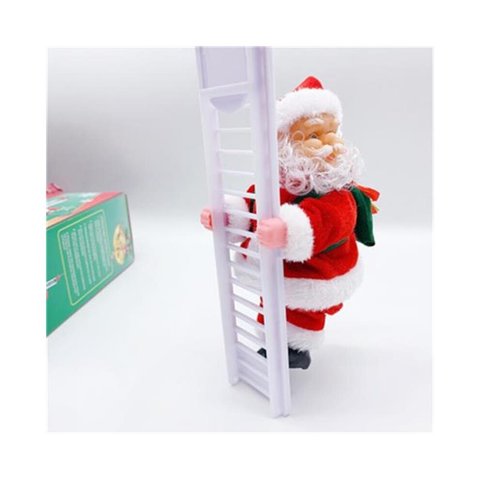 (Type 5) Santa Claus Climbing Ladder Christmas Tree Decor