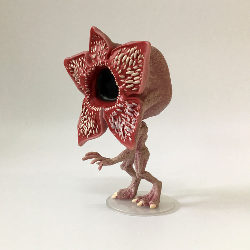 Funko Pop TV Stranger Things Demogorgon Pop Vinyl Figure Collectible Exclusive Action Figure Toys Television Monster Model Ornament Dolls Home Office Decoration Halloween Birthday Christmas Surprise Gift for Friend Kids 10cm