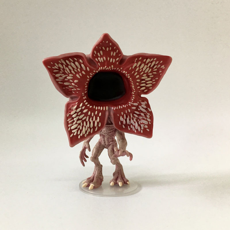 Funko Pop TV Stranger Things Demogorgon Pop Vinyl Figure Collectible Exclusive Action Figure Toys Television Monster Model Ornament Dolls Home Office Decoration Halloween Birthday Christmas Surprise Gift for Friend Kids 10cm