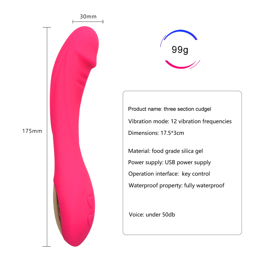 G Spot Vibrator Sex Toy for Women Vibrating Bullet Massager Dildo 12 Silent Powerful Modes Easy to Use Rechargeable Design Female Sex Pleasure Devices