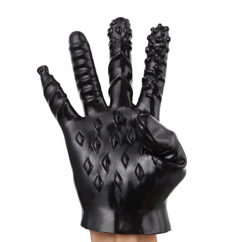 Anal Sex Toys Anal G-spot Massage Sticks Sex Toys Adult Products Magic Flirting Gloves with Multi-grain Fit For Women And Men Masturbation Erotic Orgasm Props Tool