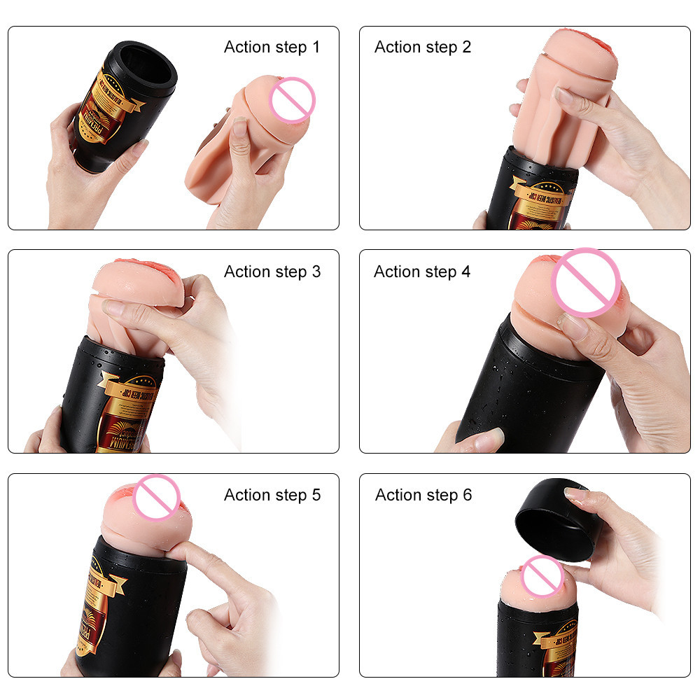 Sexua Masturbator Electronic Adult Toys 3D Realistic Lifelike Silicone Massager Masturbation Cup Virgin Pocket Pussy Oral Sex Toy Magic Vibrator For Man
