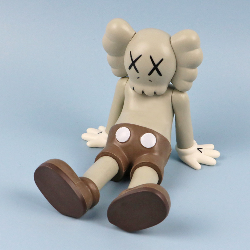 3Pcs Kaws Companion Action Figure Toys Cake Topper Desktop Ornaments