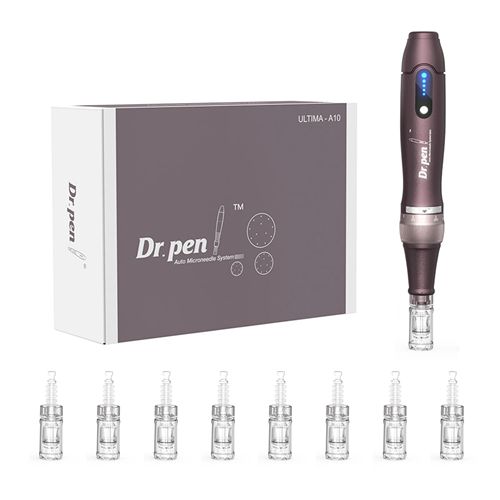 Dr. Pen Ultima A10 Microneedling PenAuthentic Multi function Wireless Beauty Pen Trusty Skin Care Tool Kit 8pcs Cartridges 12pins 36pins 42pins Nano