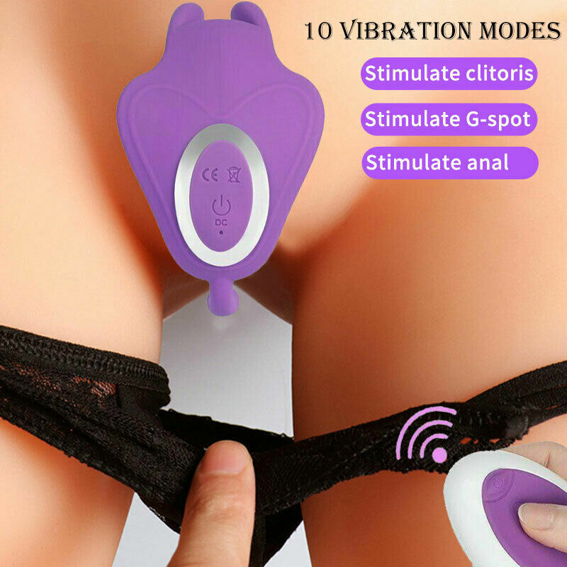 Remote Wearable Panties Dildo Vibrator G-Spot Massager Dildo Sex Toys Clitoris Thrusting Massager for Women Couple