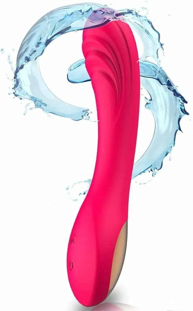 Rechargeable Vibrator G Spot Vibrating Magic Wand Full Body Massager Dildo G-spot Clit Stimulator Women Adult Sex Toy