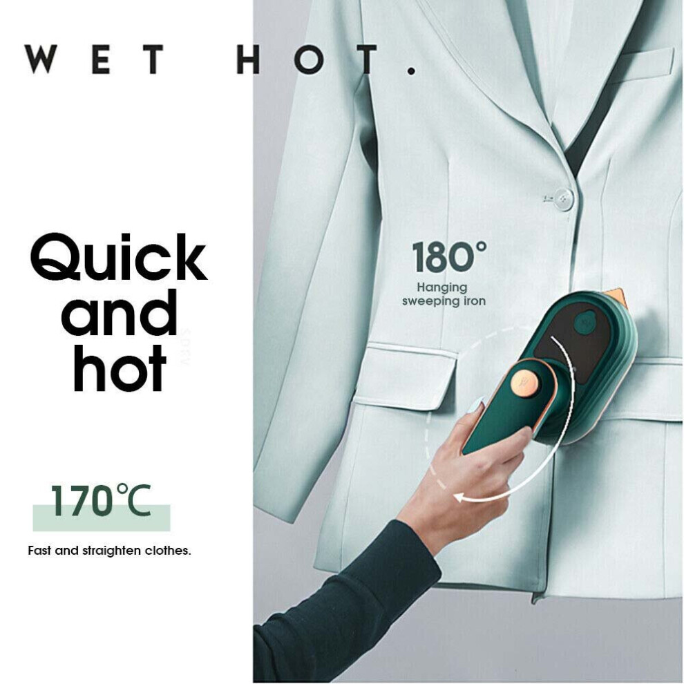 Micro Steam Iron Portable Professional Handheld Steamer Ironing Machine Household Travel Fast Heating for Clothes