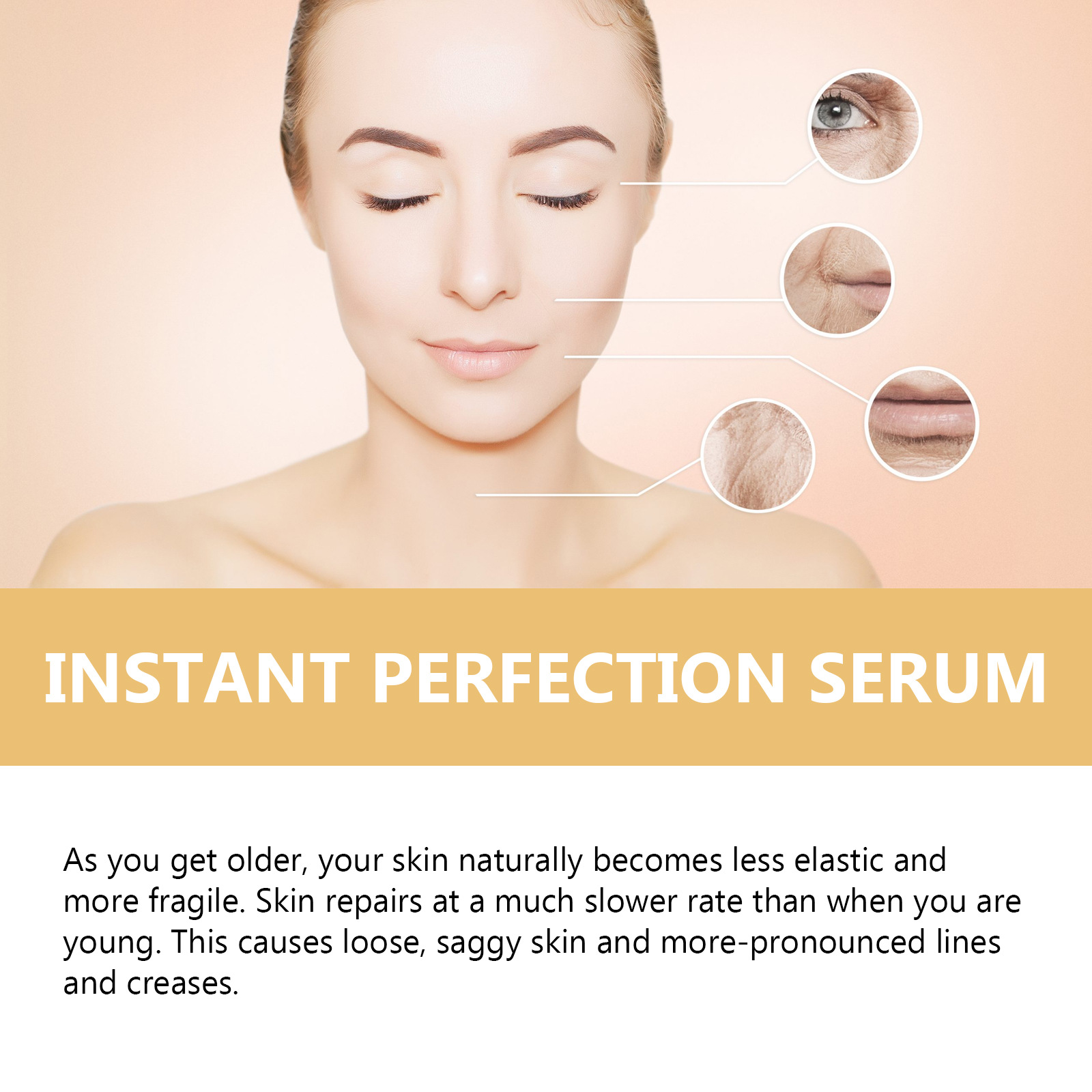 Nicotinamide Facial Firming Serum Lift Wrinkle Removal Fine Lines Rejuvenation Shrink Pores Skin Hydrating Face Nourish Moisturizing Brightening Essence