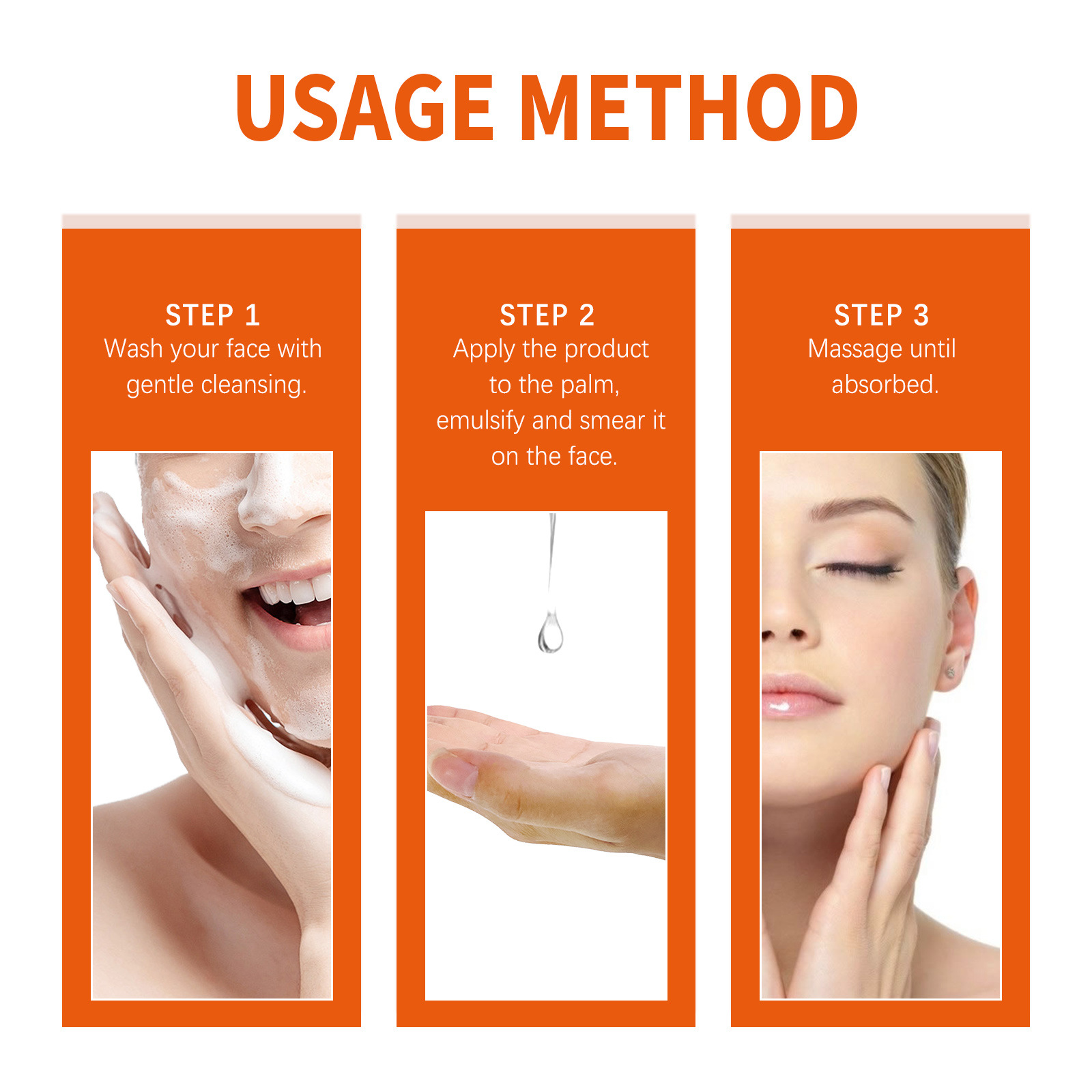 (1 PC) Collagen Boost Face Serum Fade Fine Lines Lifting Firming Deep Hydration Moisturizing Whitening Hyaluronic Acid Essence Anti Aging Skin Care Products