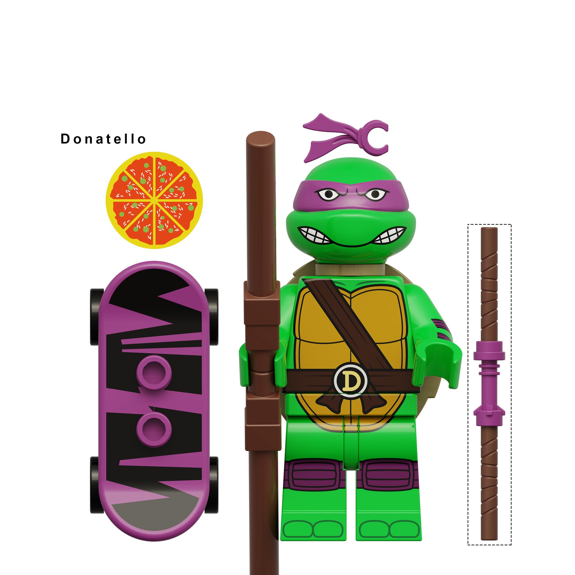 Mini Figures Teenage Mutant Ninja Turtles Building Blocks Exciting Toys to Discover Gift for Kids Party Supplies Anime Collectible Series