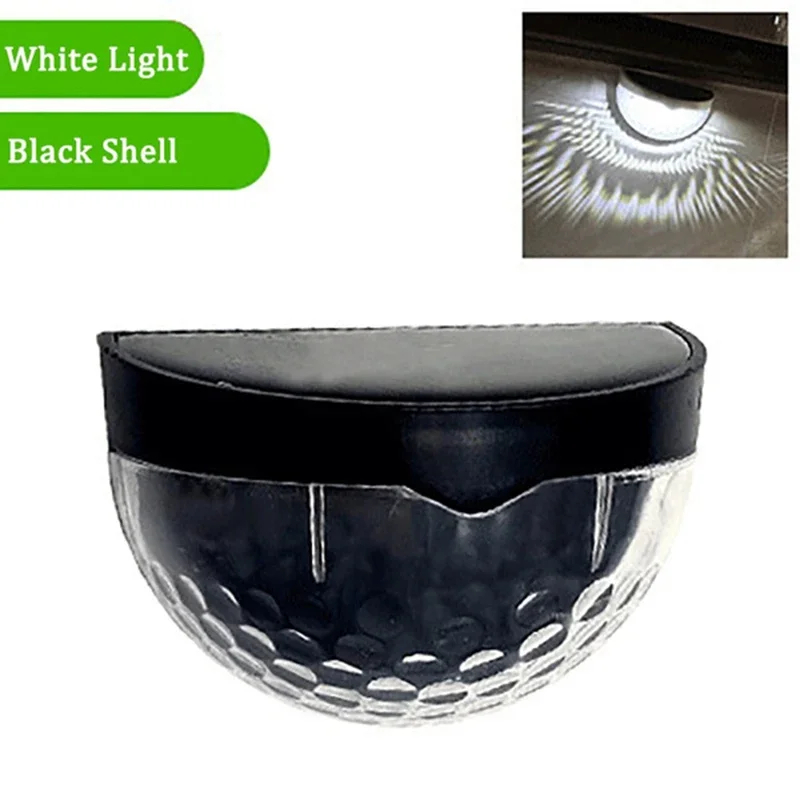  Solar Lights Outdoor Waterproof Wall Lamps Festoon Decoration LED Fence Light for Home Garden Step Patio Stairs