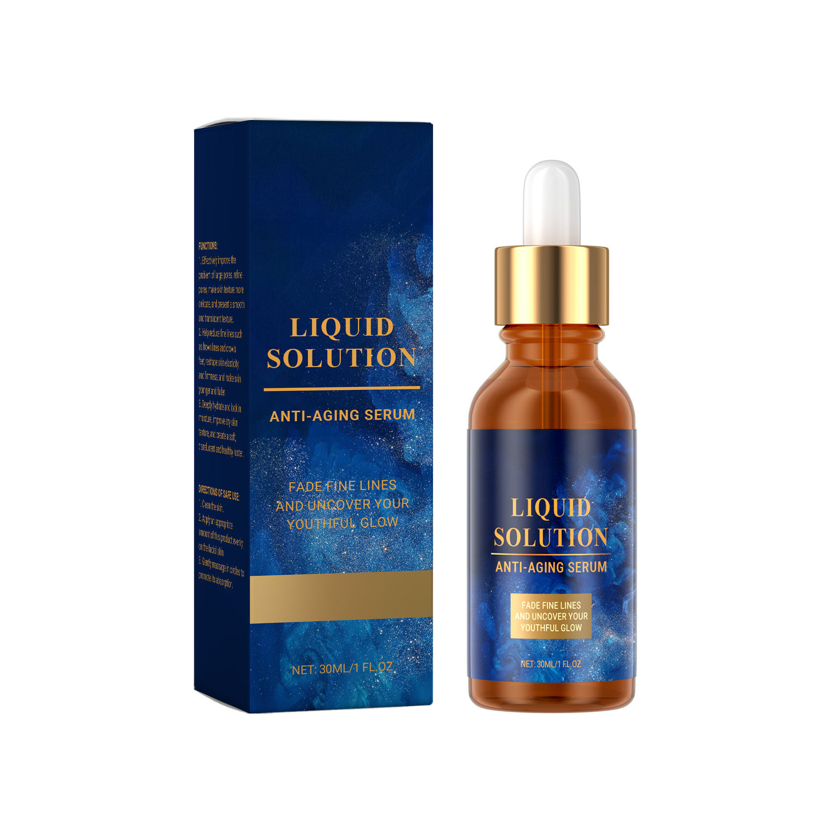 Firming Facial Essence Liquid Moisturizing Nourishing Boost Skin Elasticity Reduce Fine Lines Daily Face Care