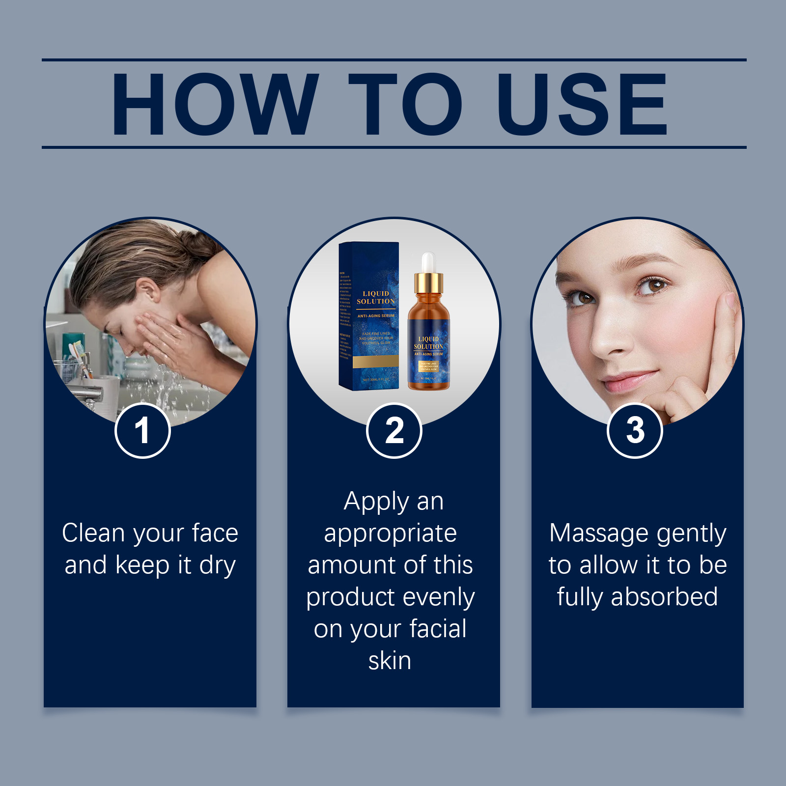 Firming Facial Essence Liquid Moisturizing Nourishing Boost Skin Elasticity Reduce Fine Lines Daily Face Care